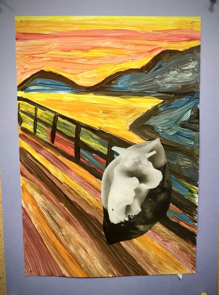 Twórczość Edvarda Muncha kl. 3A